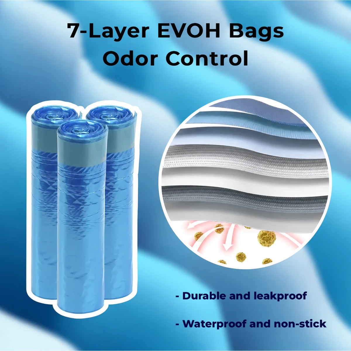 7layer evoh bags odor control