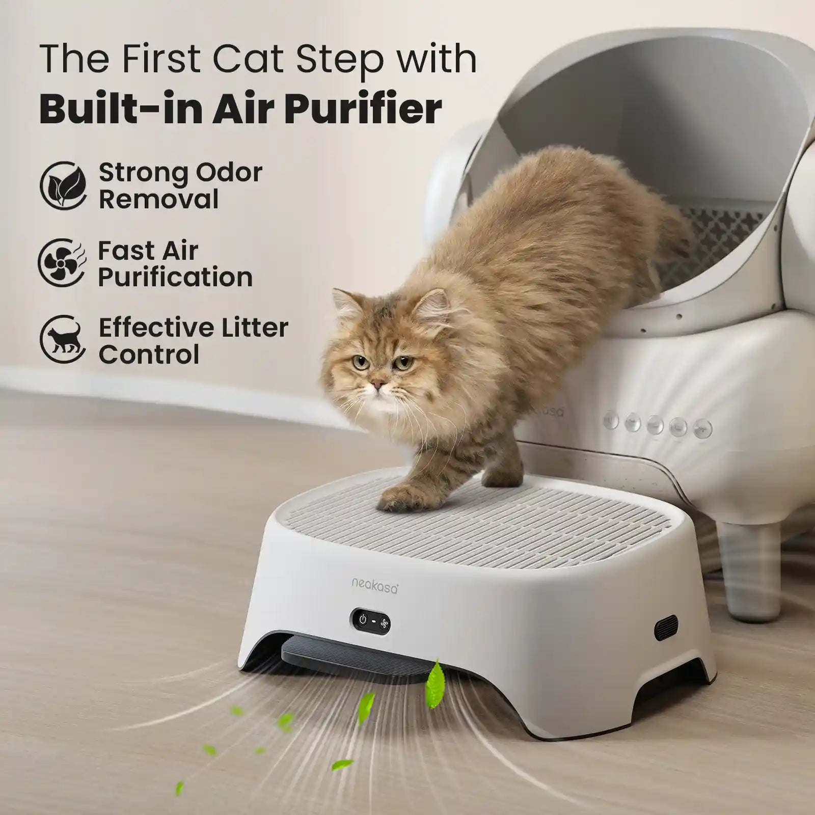 Neakasa M1 Plus Open Top Self-Cleaning Cat Litter Box