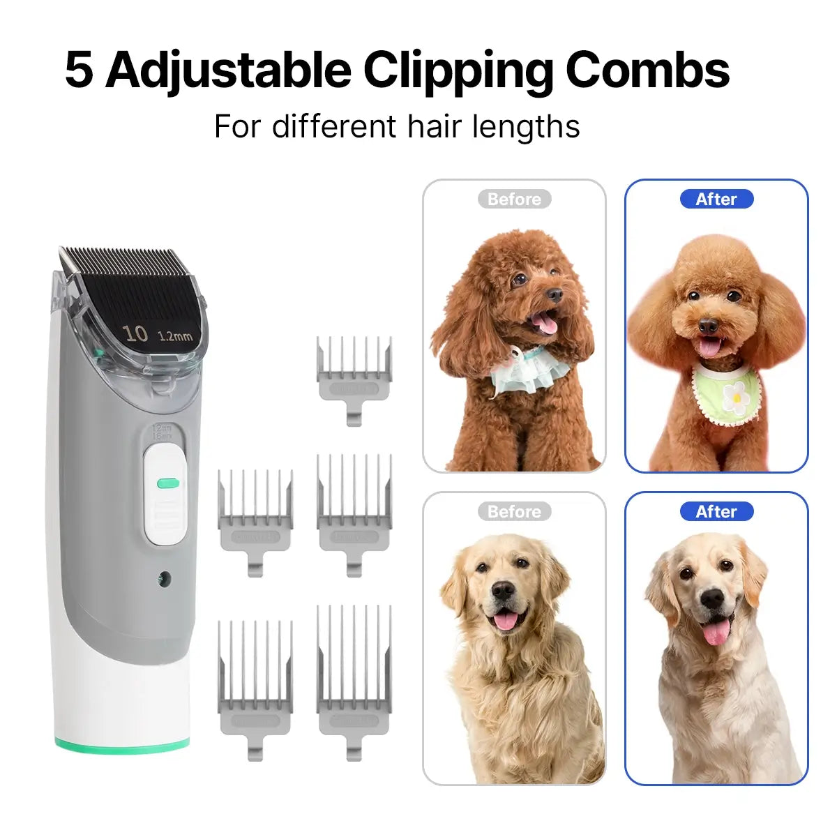 Neakasa P1 Pro Dog Grooming Kit for Dogs Cats | Pet Grooming Vacuum - Neabot p1-us, p1-eu