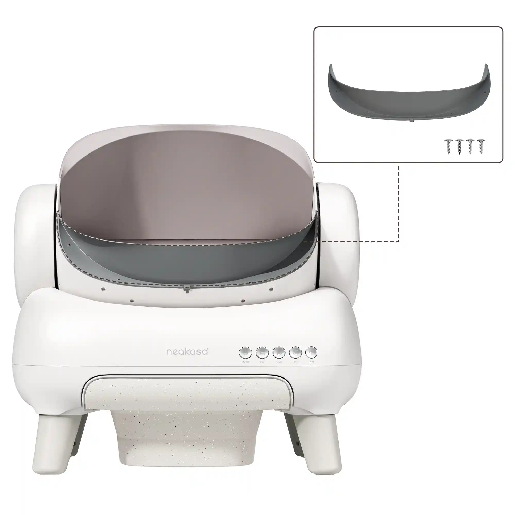 Neakasa M1 Plus Lite Open-Top Self-Cleaning Cat Litter Box
