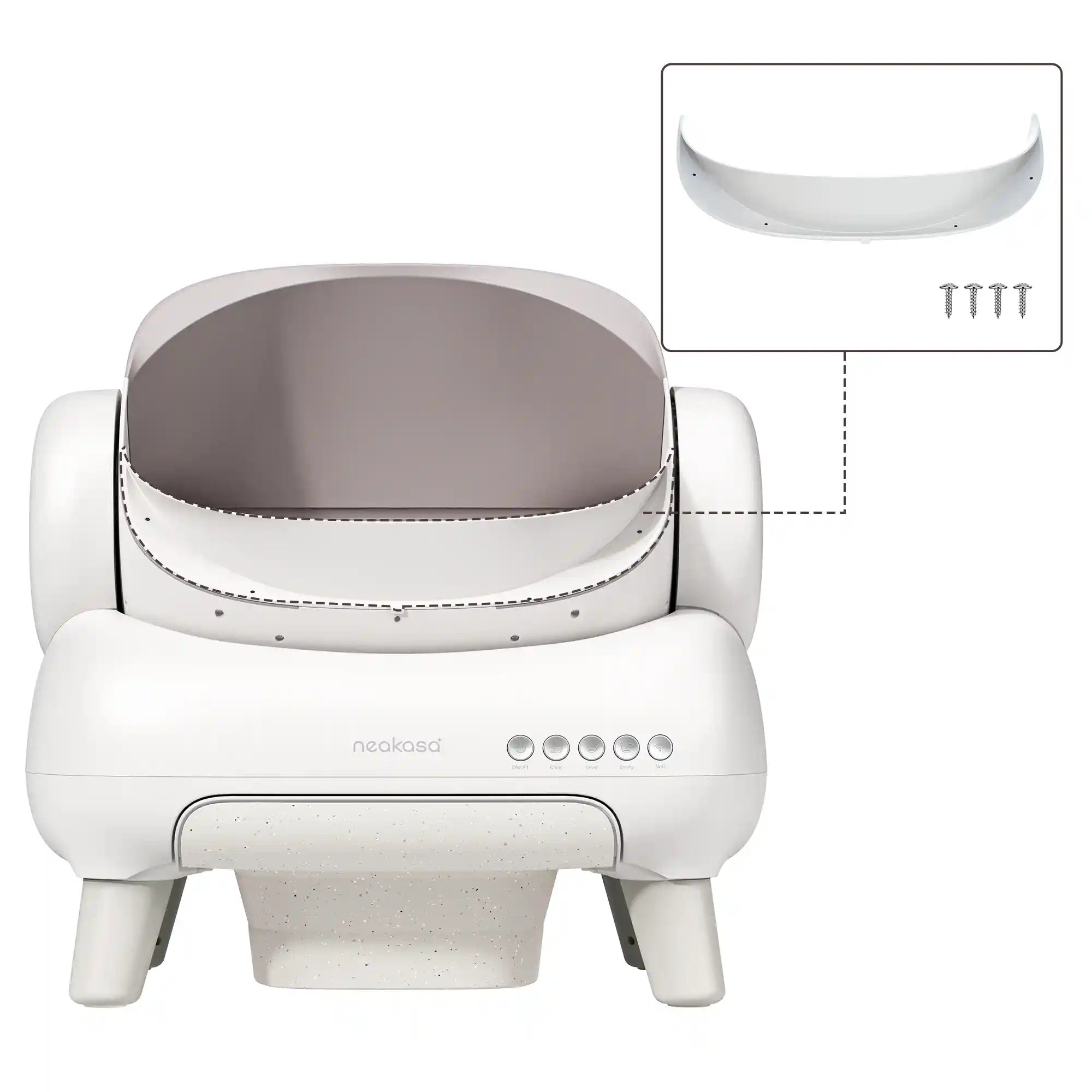 Neakasa M1 Plus Lite Open-Top Self-Cleaning Cat Litter Box