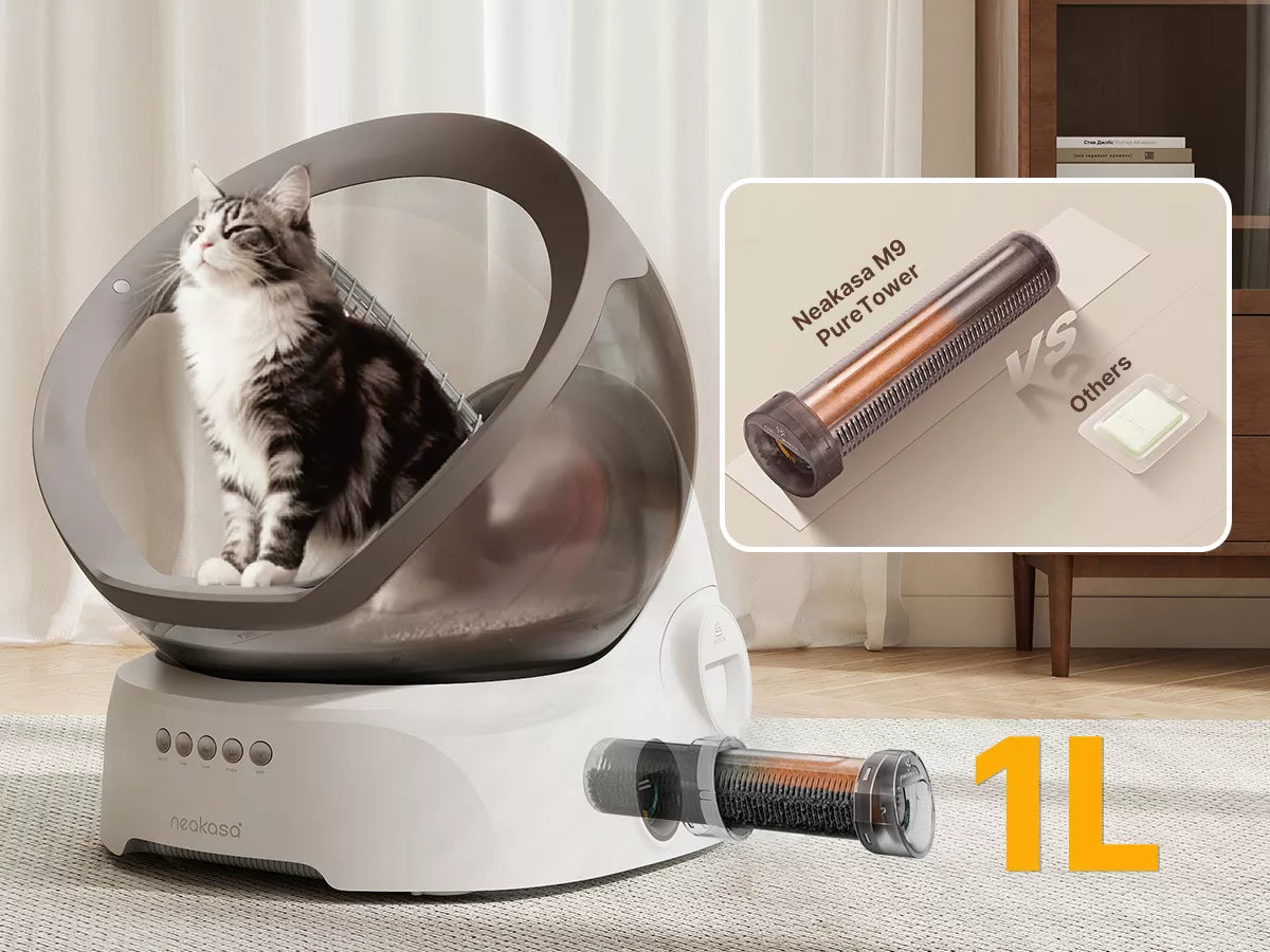 M9 Automatic Cat Litter Box PureTower Ordor Control