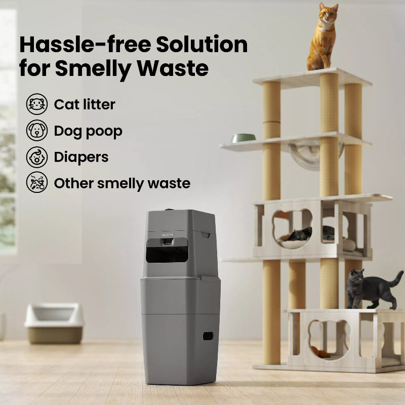 pooguard plus hassle-free solution for smelly waste